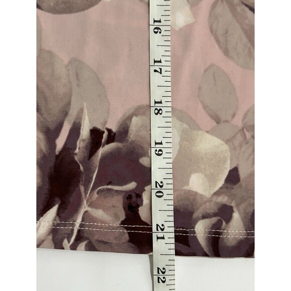 Ellen Tracy Floral Print Scoop Neck 3/4 Sleeve Blouse Top Size S Fairycore - Picture 4 of 8